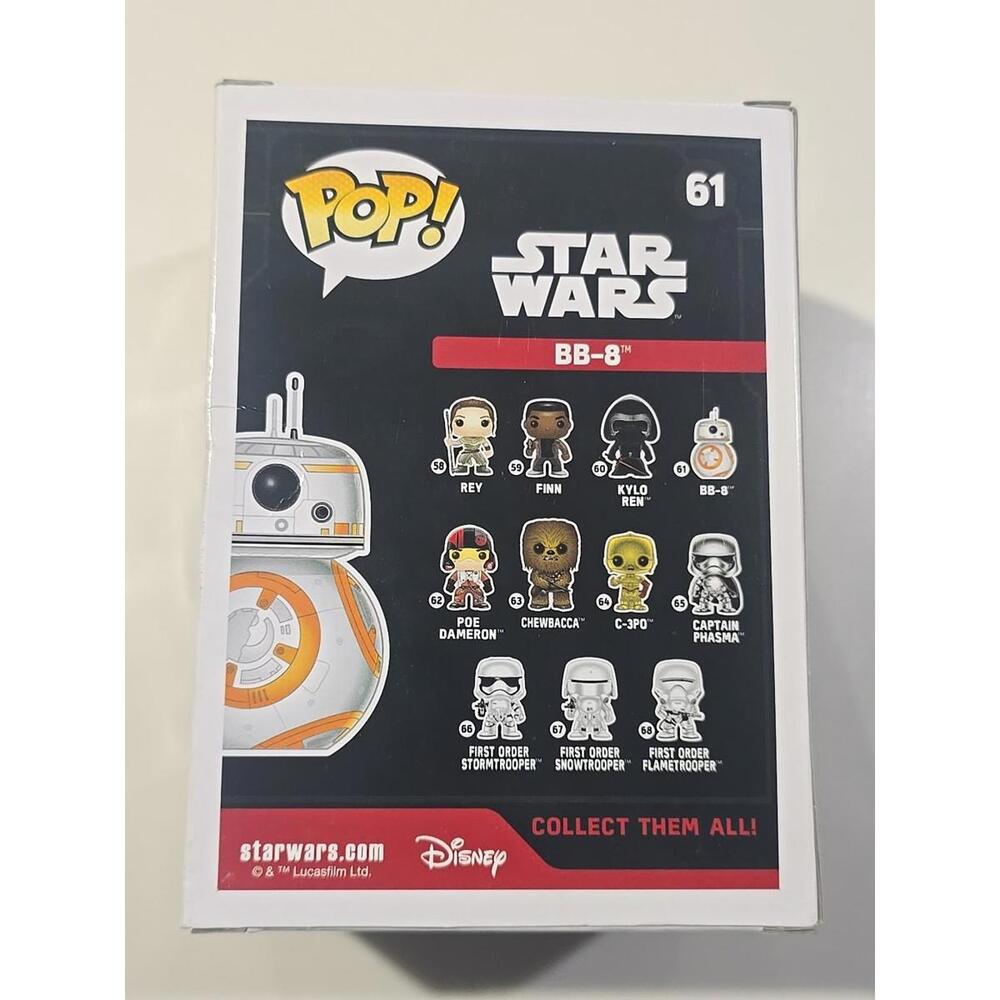 Funko Pop! Vinyl: Star Wars - BB-8 #61 - Picture 3 of 3